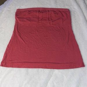 Mossimo size extra large tube, top light, coral pink